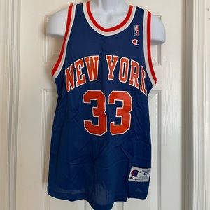 Champion Knicks Ewing jersey